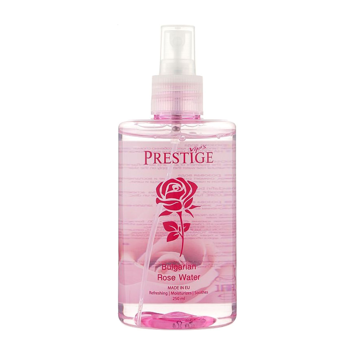 Болгарська трояндова вода для обличчя Vip's Prestige Bulgarian Rose Water, 250 мл